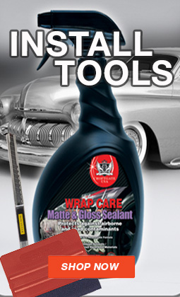 Vinyl Graphic Installation Tools for Auto Stripes and Fast Car Decals